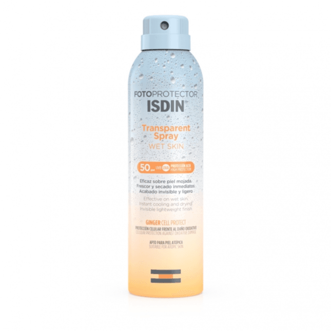 Isdin Transparent Sunscreen Spray Spf 50 250 Ml