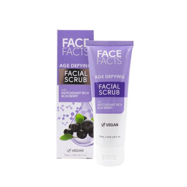 Face Facts Facial Scrub With Acai Berry 75ml