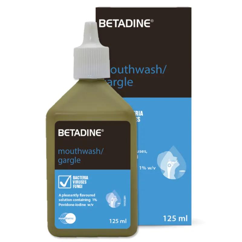 Betadine Mouth Wash 125 Ml