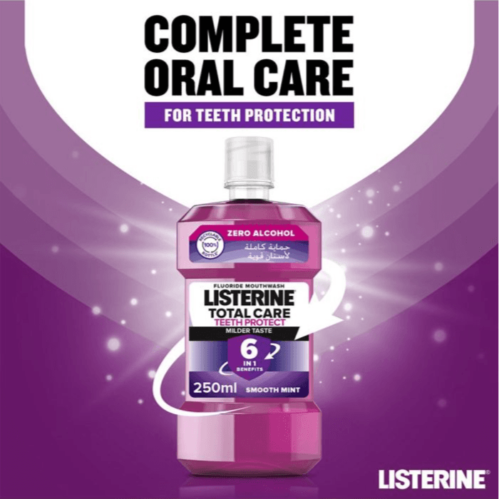 Listerine Totalcare Teeth Protect Mouthwash 250Ml No.6565