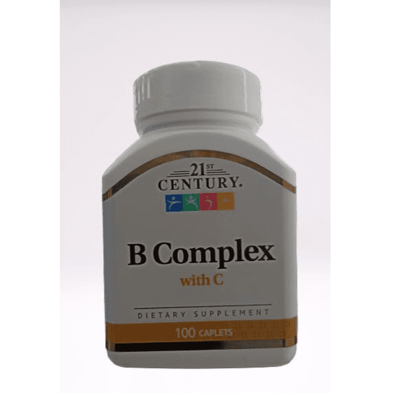 21 Century B-complex With Vitamin C 100 Caplet