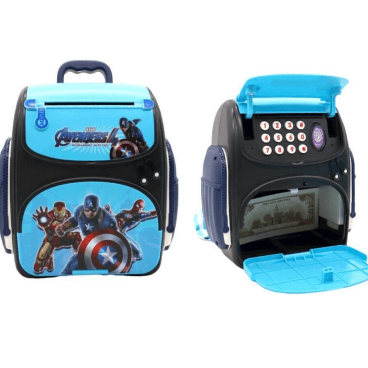 Avengers Bag With Digital Password Money Safe