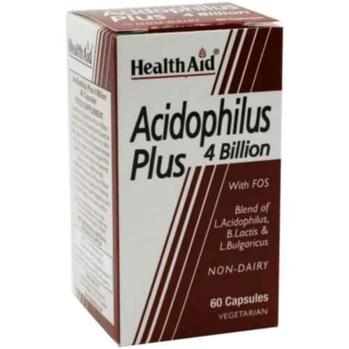 Acidophilus Plus 4 Billion 60 Capsules