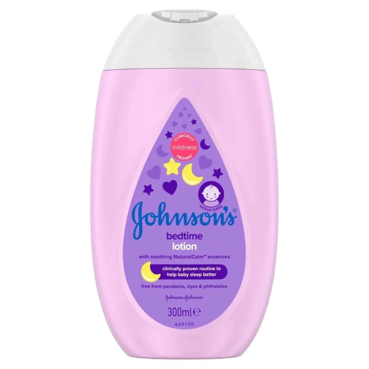 Johnsons Bedtime Lotion With Soothing Natural Calam Essences 300ml