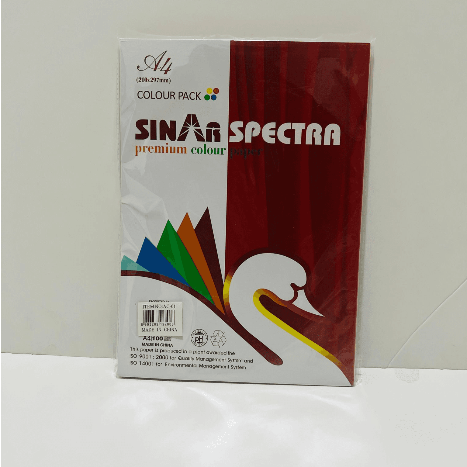 Sinar Spectra Premium Color Paper A4-100 Sheet (Crcs03)