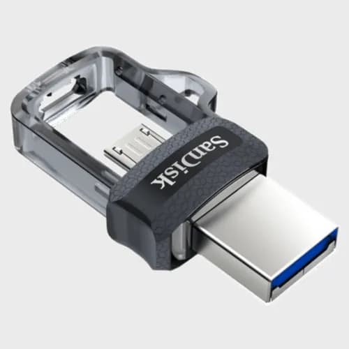 Sandisk Dual Drive Micro Flash Drive 128gb