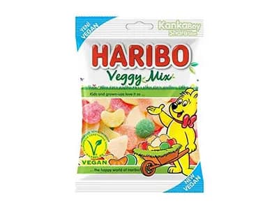 New Vegan Haribo Veggy Mix 80G