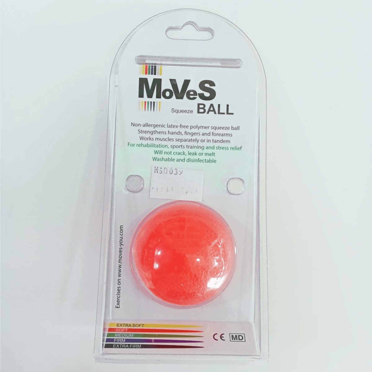 Moves Squeeze Balls Red