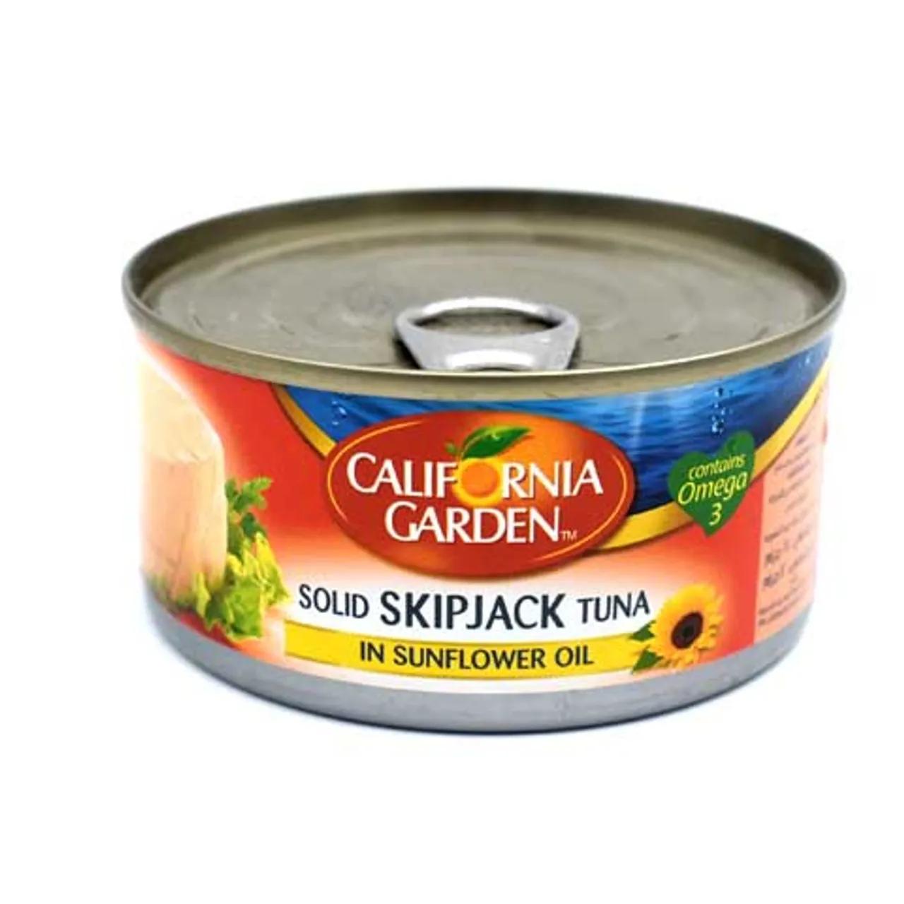 California Garden Sold Skip Jack Tuan In Vegetables Oil 170g