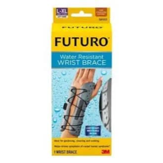 Futuro Water Resistant Wrist Brace Left Hand Size L/Xl 58503