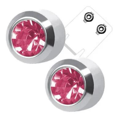 Sterilized Earrings Silver Rose