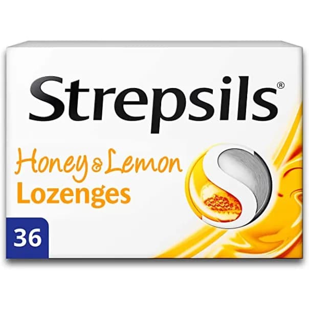 Strepsils Honey Lemon 36 Lozenges