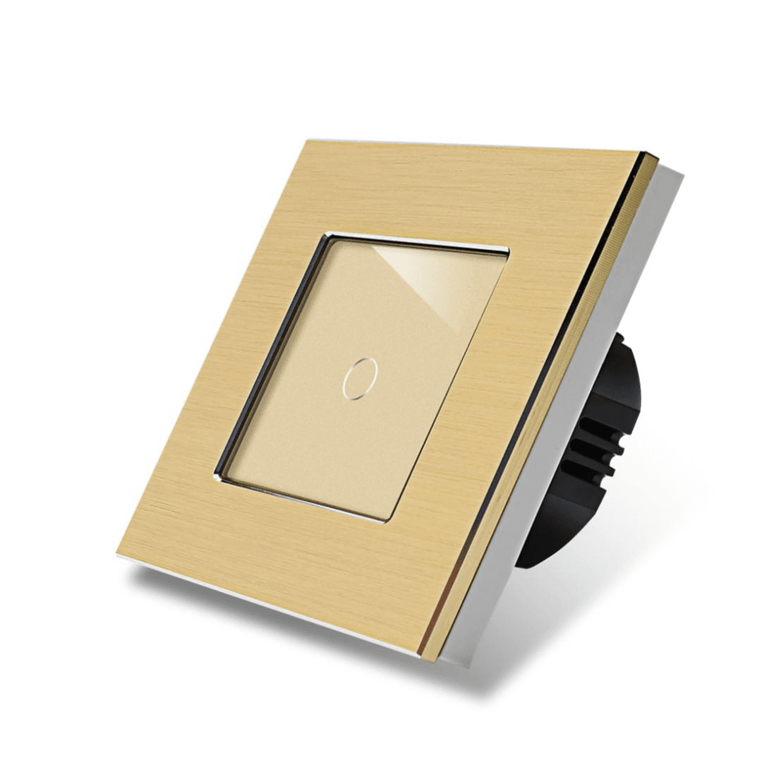 Smart Light Switch Al Panel(1 gang-gold)