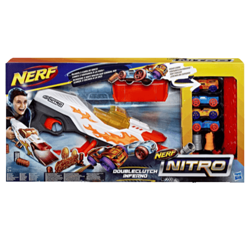 Nerf Nitro Double Clutch Inferno