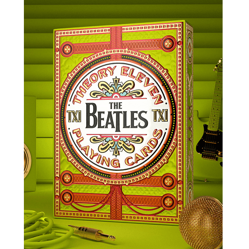 The Beatles Green Playing Cards