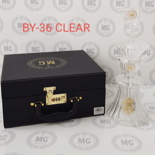 Mg Shisha Set By-36 Clear