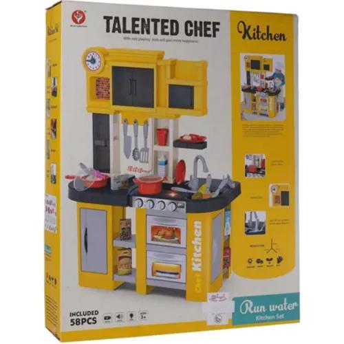 Talented Chef Kitchen Set Run Water 58 Pieces No.922-104