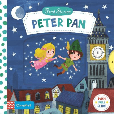 000814 Peter Pan (Board Book) Illustrated by Bos, Miriam By Books, Campbell