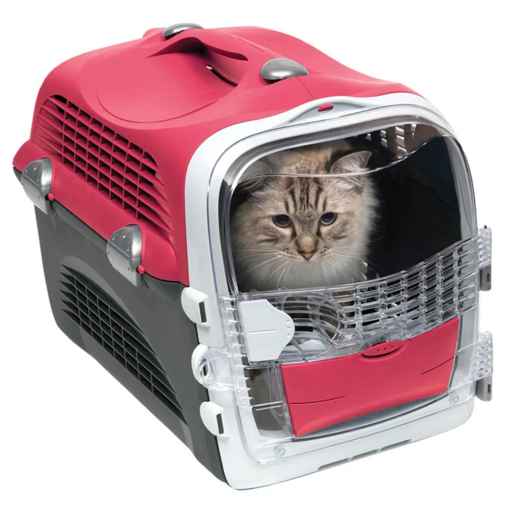 Cabrio Cat Carrier System - Cherry Red