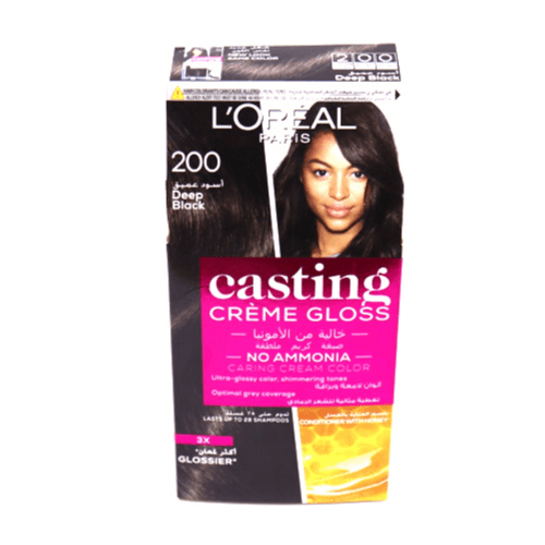 L'Oreal Paris Casting Creme Gloss Deep Black 200 1Pkt