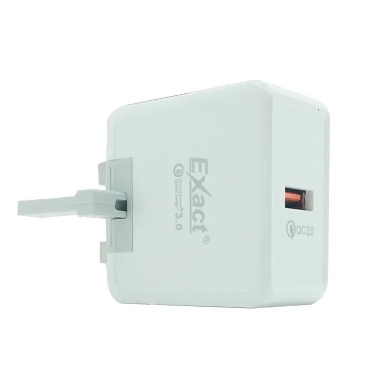 Exact Qc 3.0 USB Charger With Type-C Cable - Ex2325