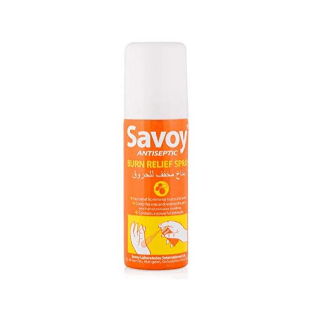 Savoy Antiseptic Burn Relief Spray 50Ml