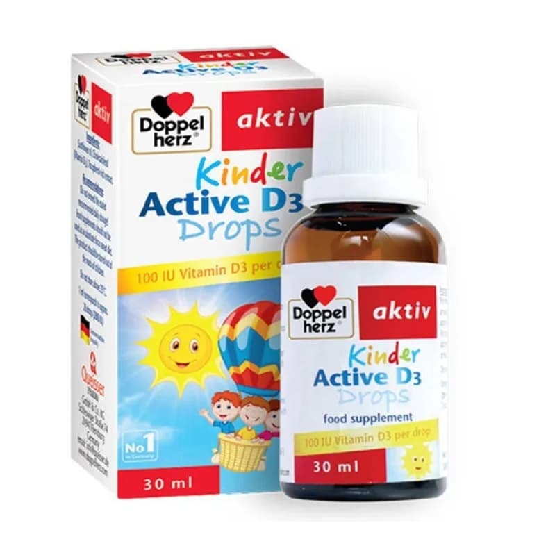 Doppel Herz Kinder Active D3 Drops 30ml