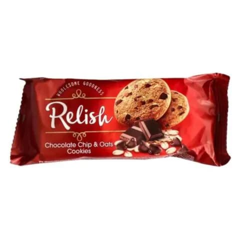 Relish Chocolate Chip & Oats Cookies 42g