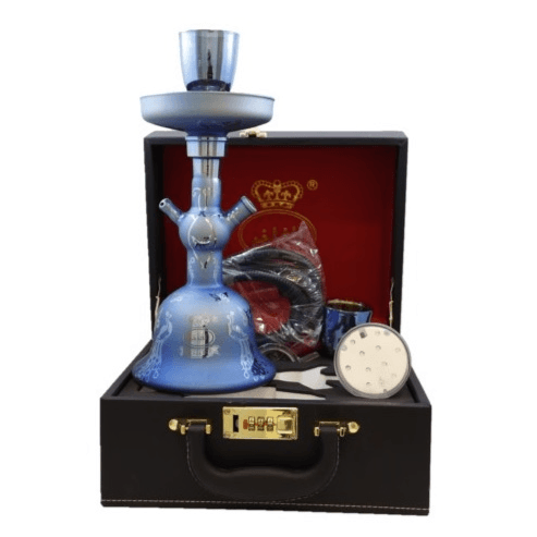 Al Fakher Shisha Set With Light A2-6 Blue