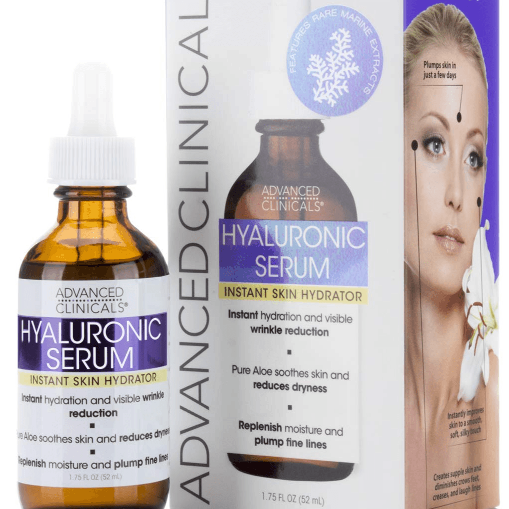 Advanced Clinicals Hyaluronic Serum Instant Skin Hydrator