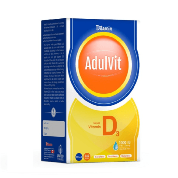 Ditamin Adulvit Vitamin D3 1000 Iu