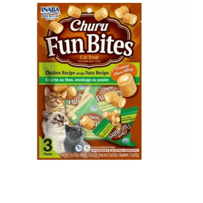 Churu Bites Chicken & Tuna 22Gx3 Pack