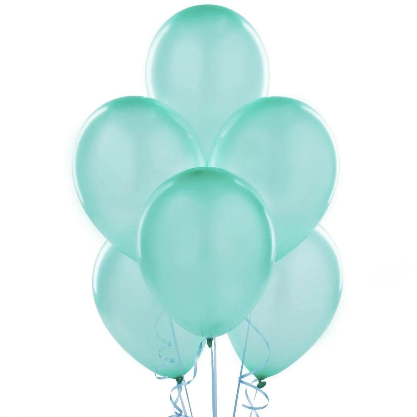 Metalic Sea Green Balloon