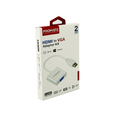 Promate HDMI To VGA Adaptor Kit