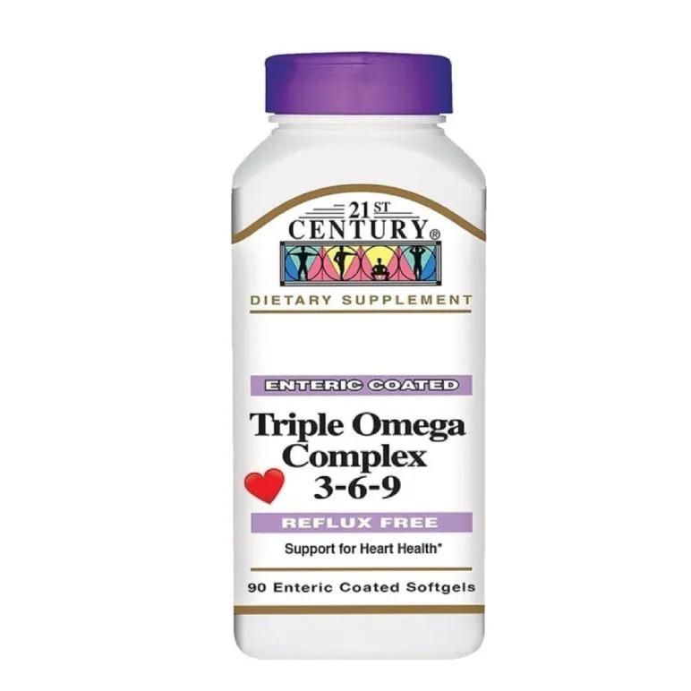 21st Century Triple Omega 3-6-9 Complex Softgel 90's