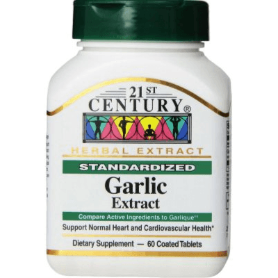 21st Centry Garlic Extract 60 Tablets