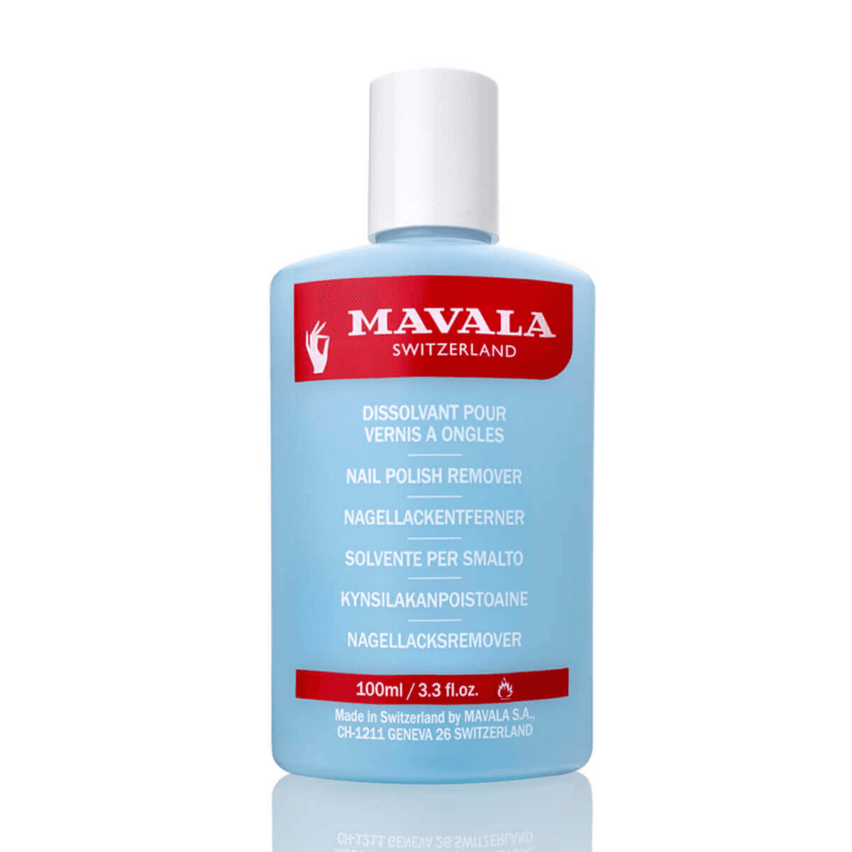 Mavala Nail Polish Remover Blue 100Ml