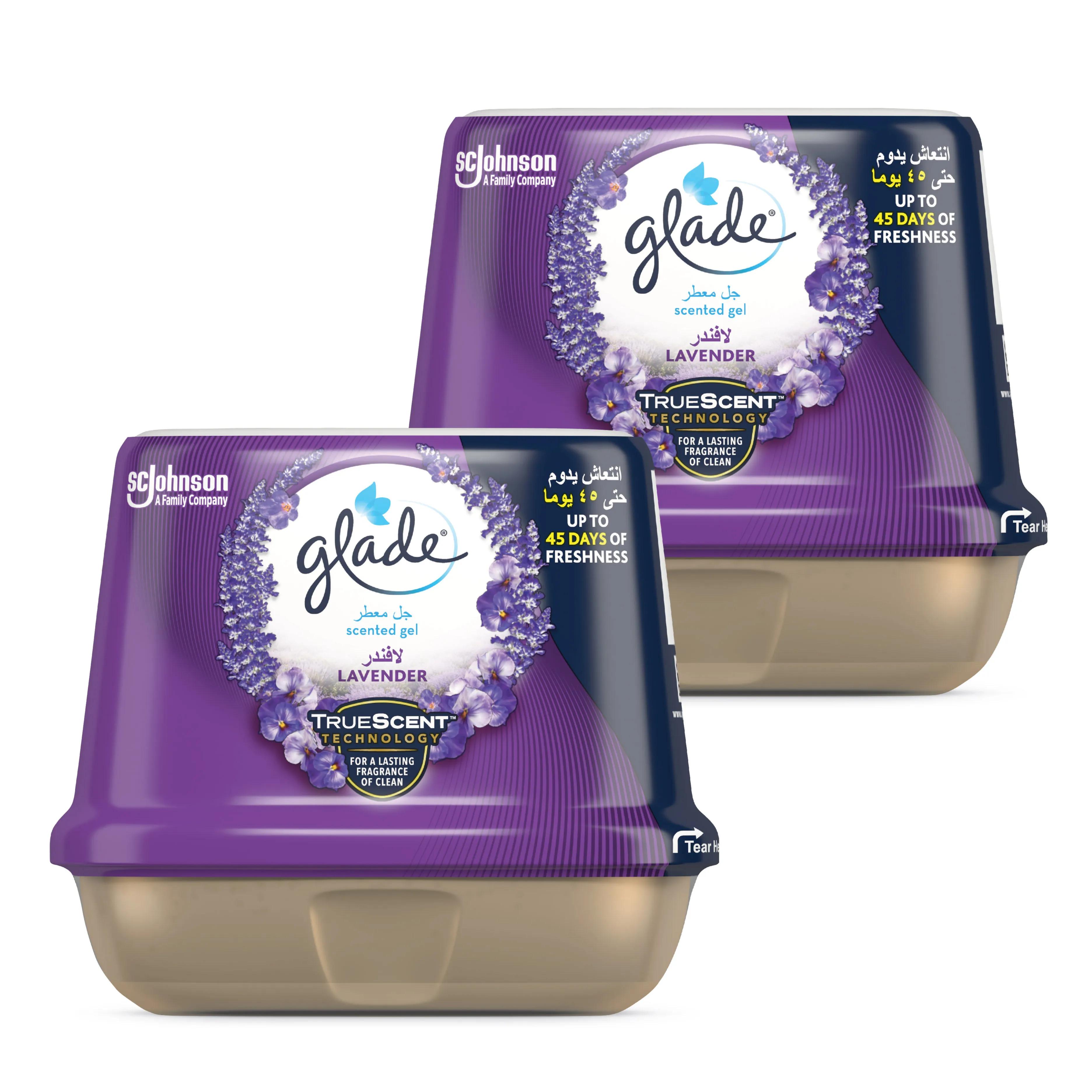 Sc Johnson Glade Scented Gel Lavender Truescent 180ml