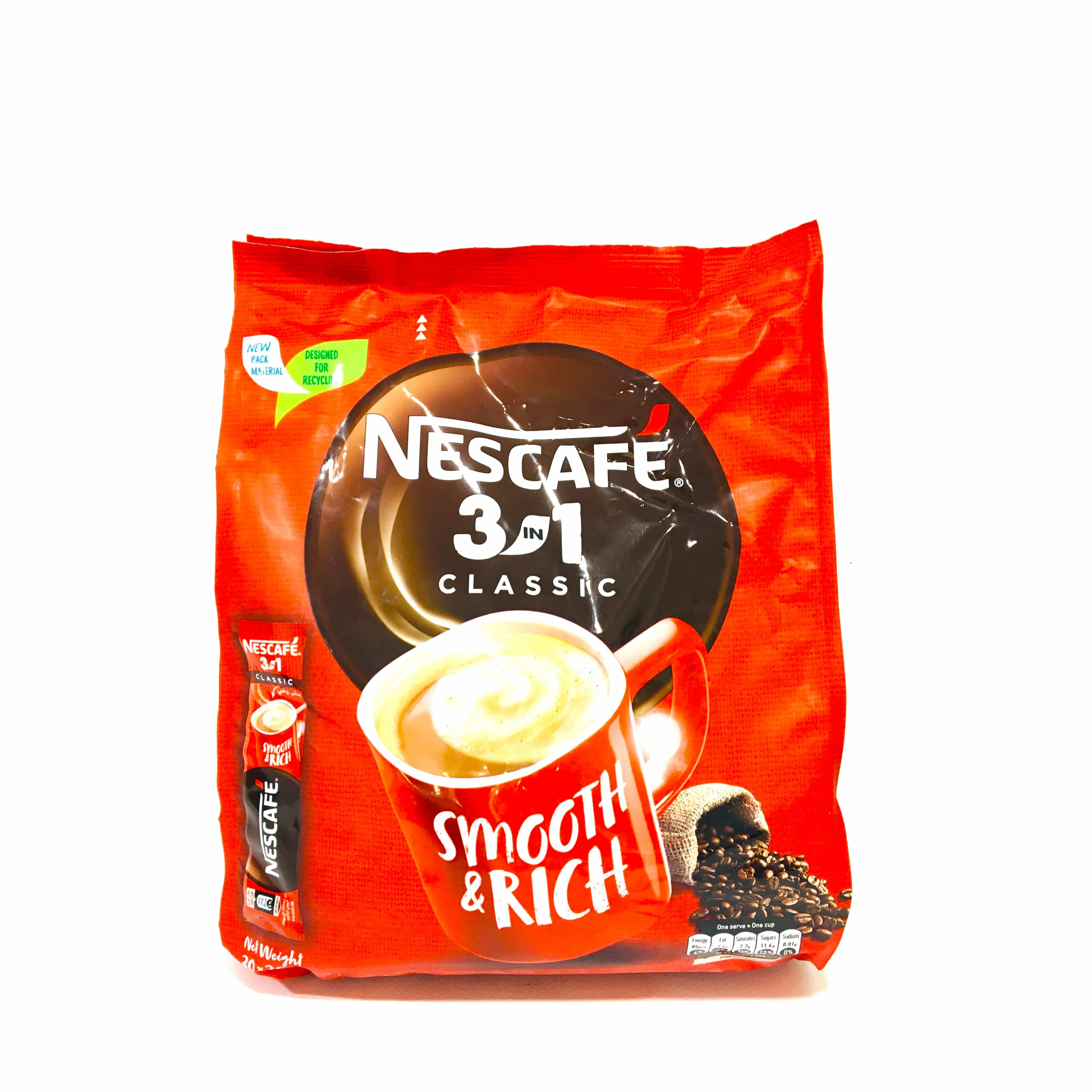 Nescafe 3 In 1 Pack 30 Pieces