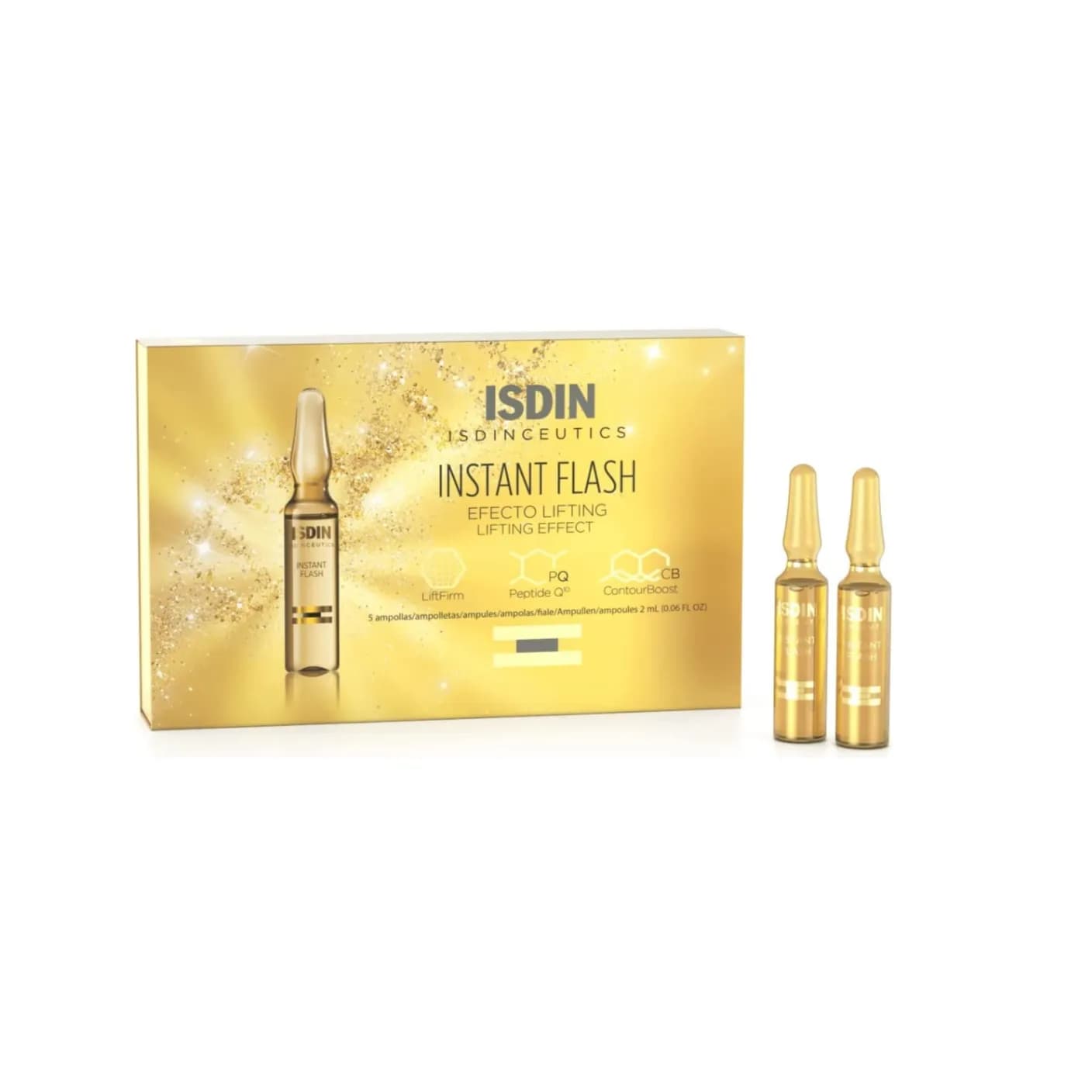 Isdin Isdinceutics Instant Flash Vials 5 Vials of 2ml