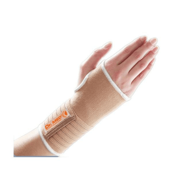 Dr Med Wrist Sleeve With Adjustable Wrap Sleeve Size Large