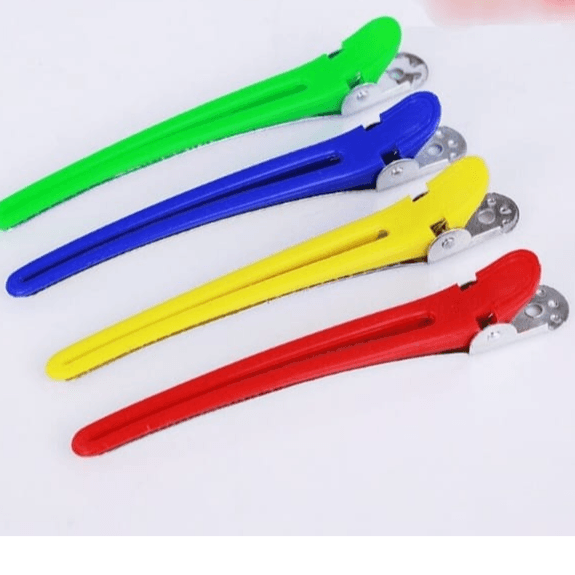 Hair Clips 4 Pieces, Random Color, P-19