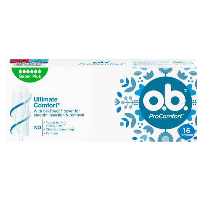 Ob Procomfort Tampons Superplus 16 Pieces