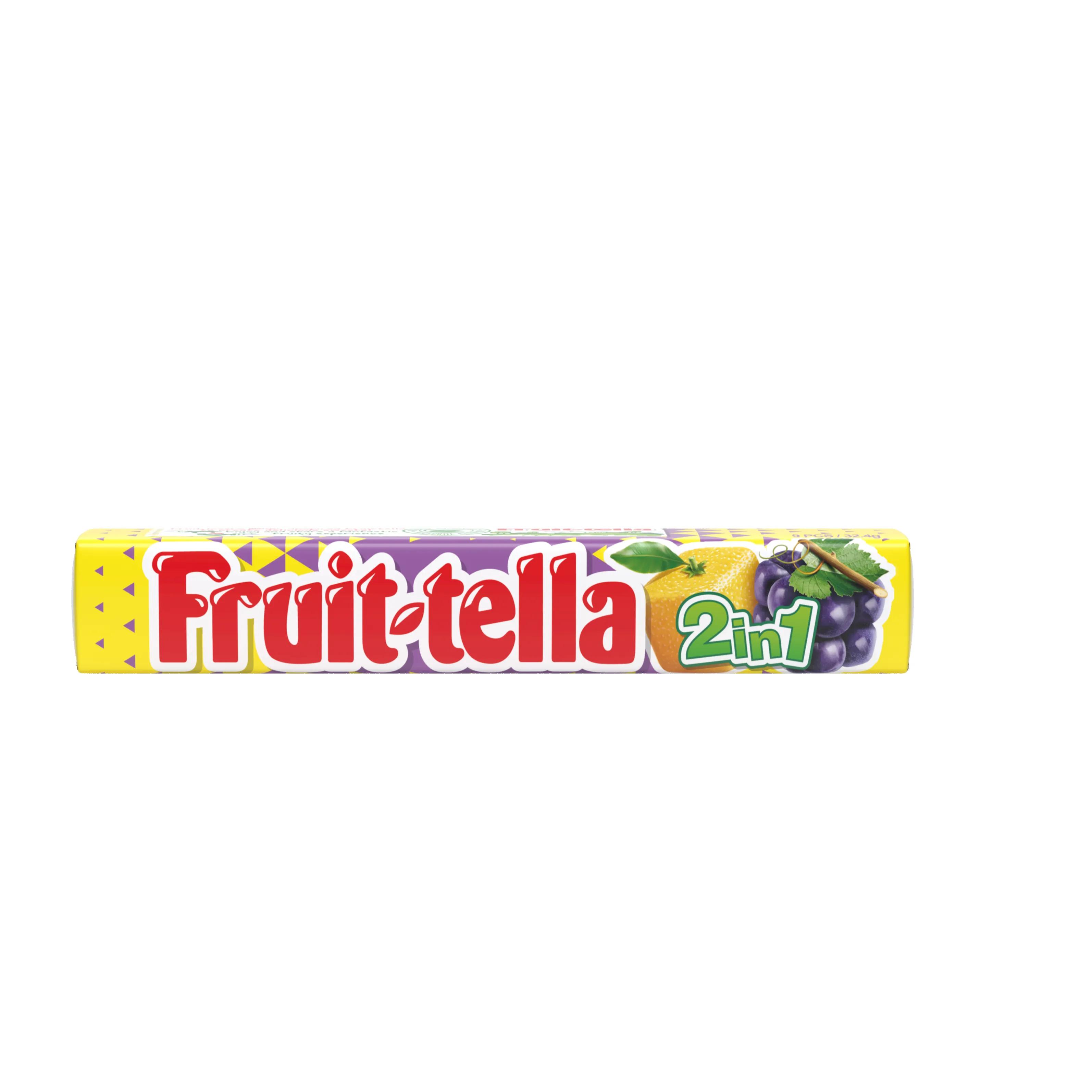 Fruitella 2 In 1 Lemon & Grape 36 Gm