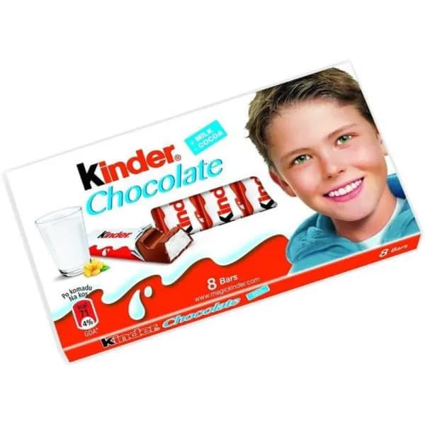 Kinder T8 Chocolate 100Gm