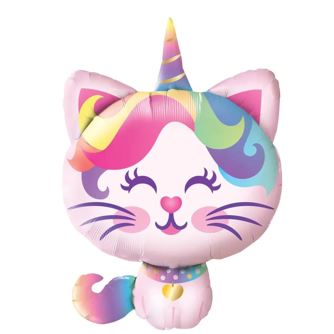 Unicorn Cat Helium Balloon