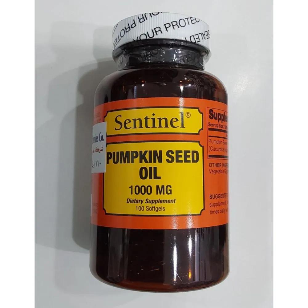 Sentinel Pumpkin Seed Oil Softgels 1000Mg 100s