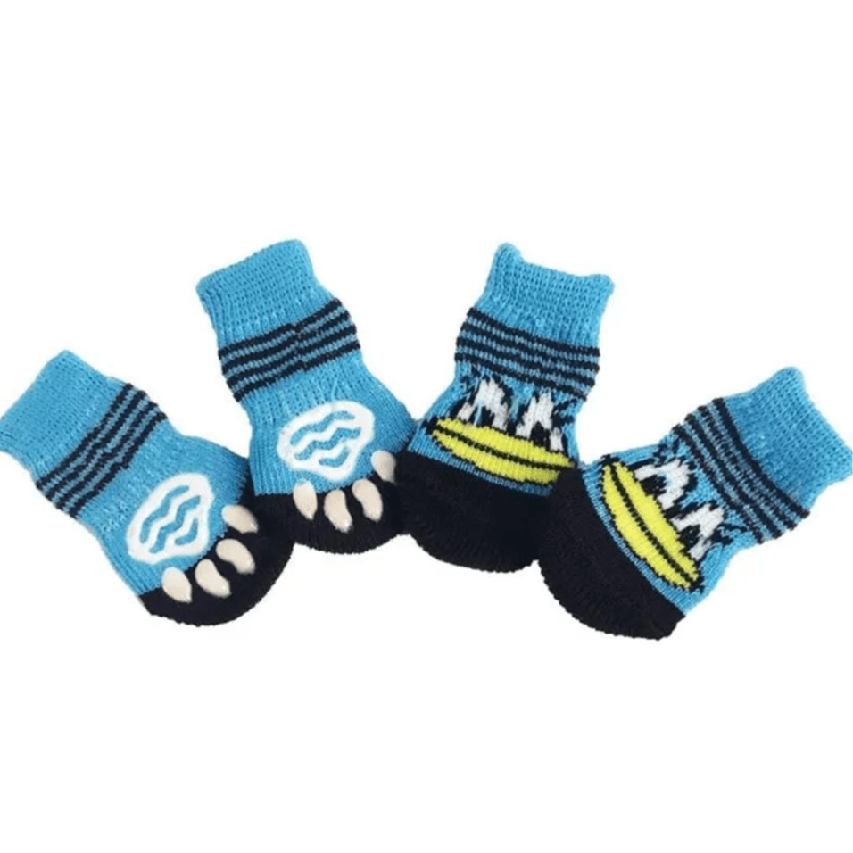 Pet Socks 2 Pair Blue