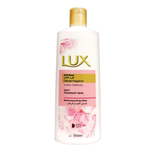 Lux Soft Touch Rose Body Wash Pink 500Ml