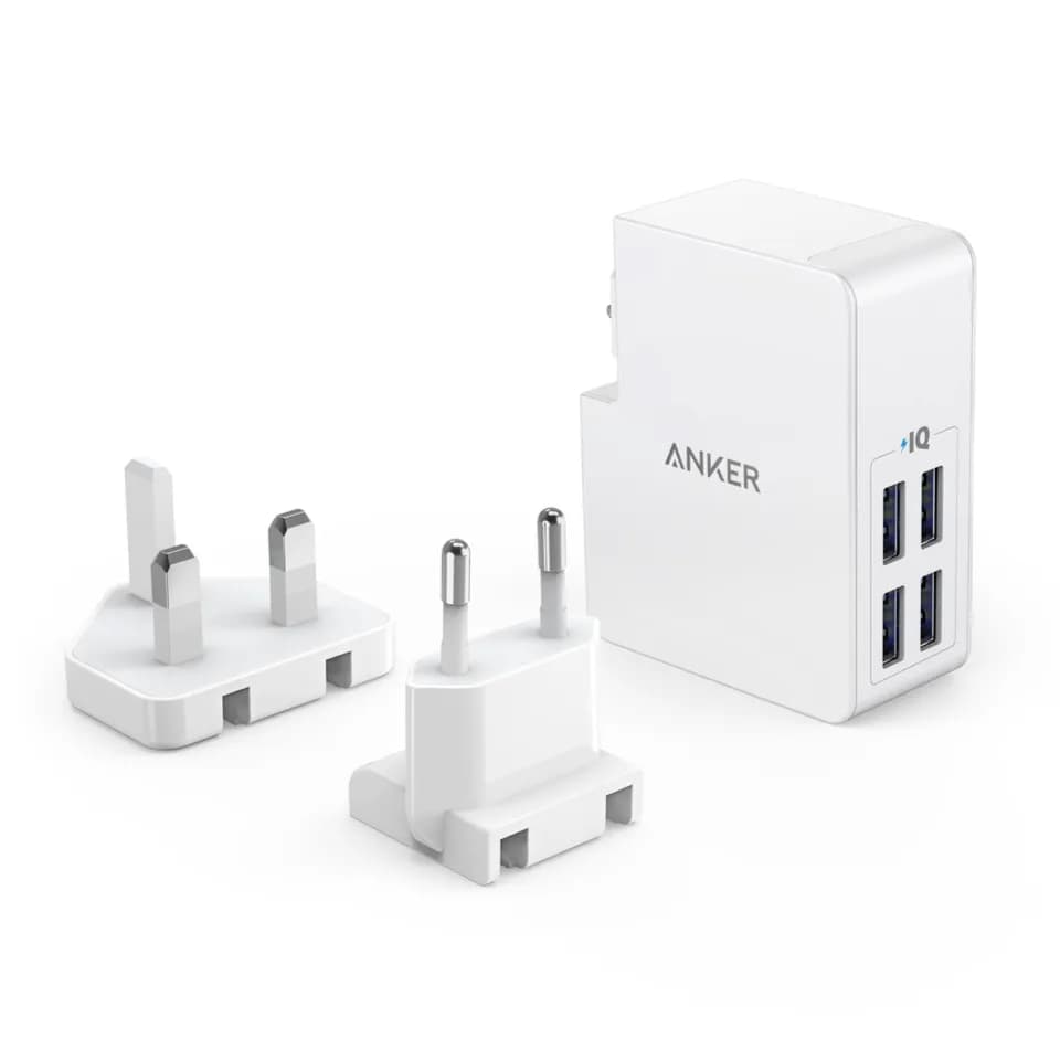 Anker 4 Usb A Port Charger 27w